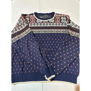 Neil Martin Nordic Wool Crewneck Sweater